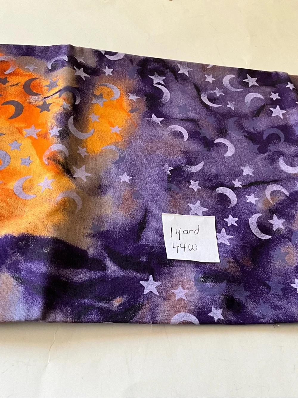 Quilting Sewing Crafts Material Lot Hoffman Fabric Celestials Moon Sun Stars